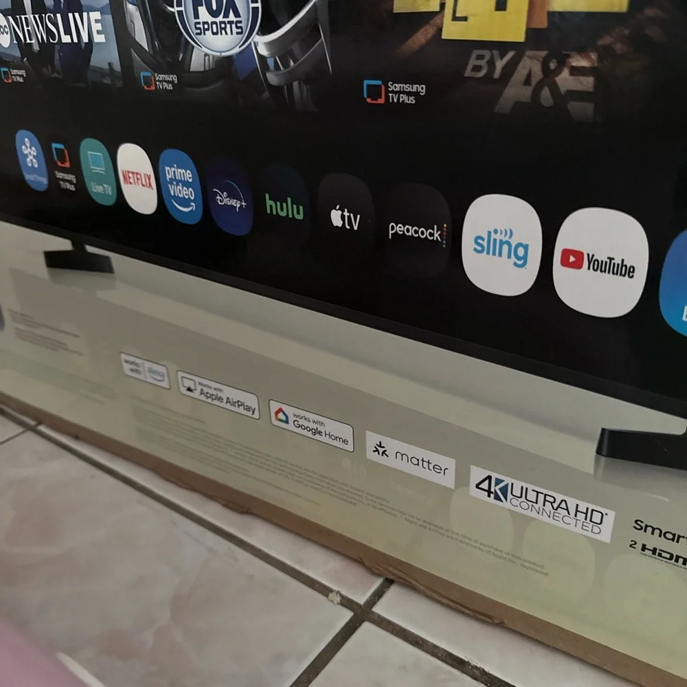 Samsung 4K Ultra HD Smart TV with Streaming Apps